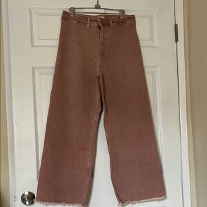 ZARA (women) THE HIGH RISE MARINE STRAIGHT JEANS
DUSTY PINK